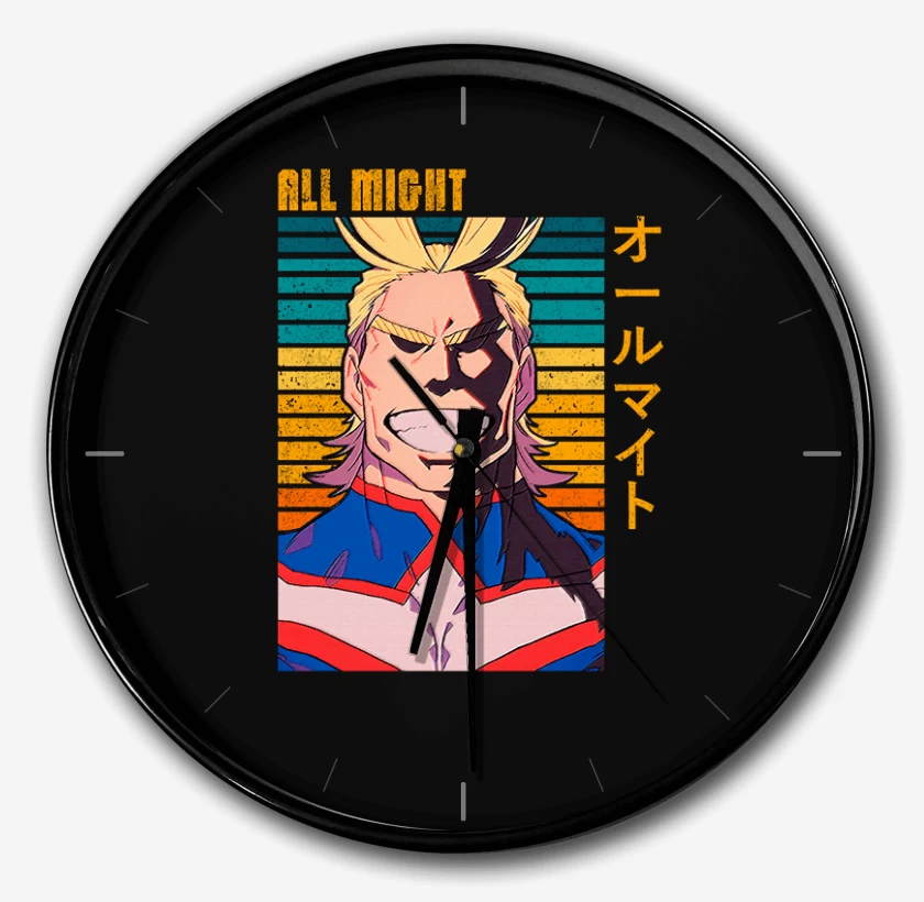 Reloj Negro de All might 2