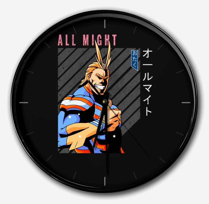 Reloj Negro de All might 3