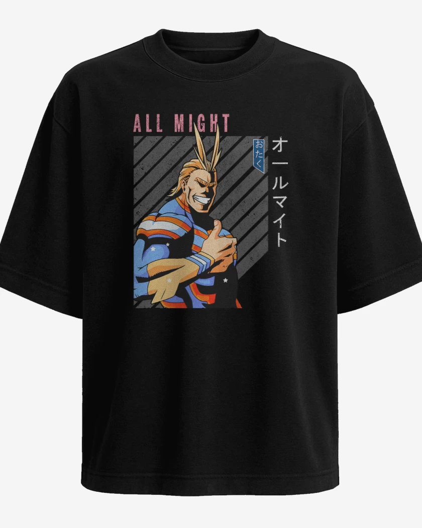 Polera Oversize All might 3