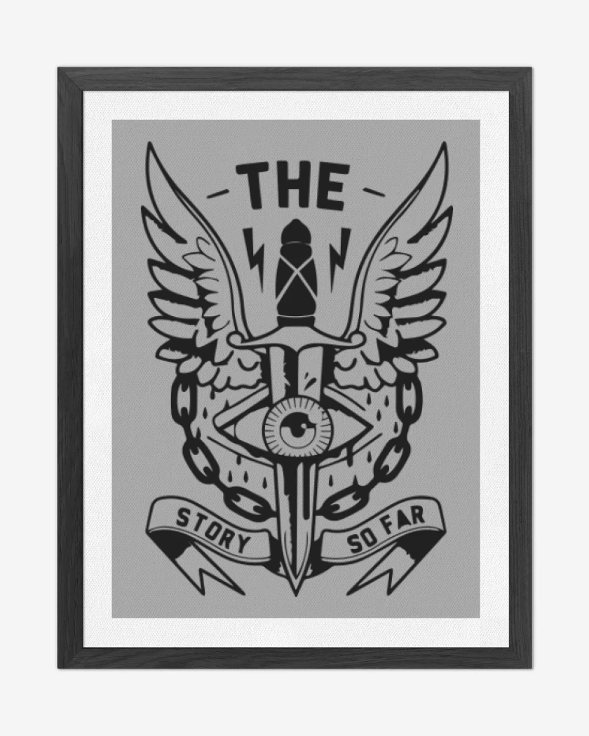 Cuadro decorativo Gris Melange de The story so far