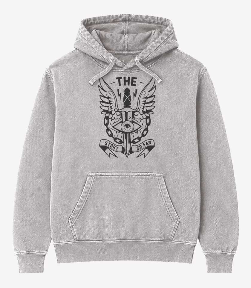 Poleron Canguro Acid Wash Gris Melange de The story so far