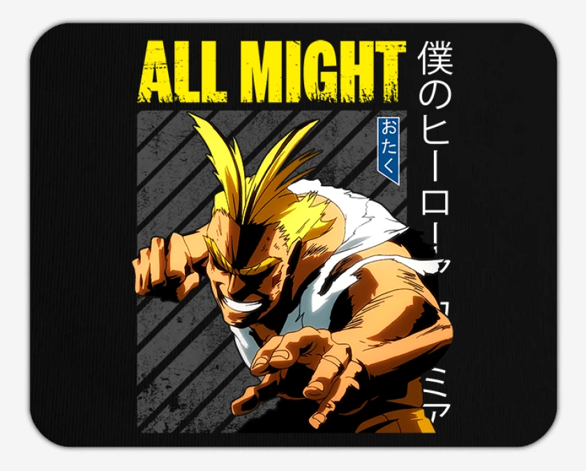 Mousepad All might 4