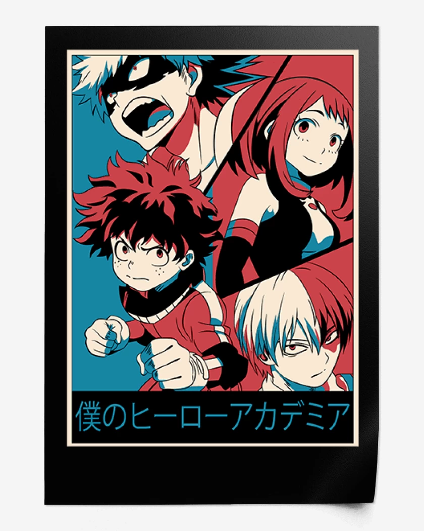 Print Boku no Heros