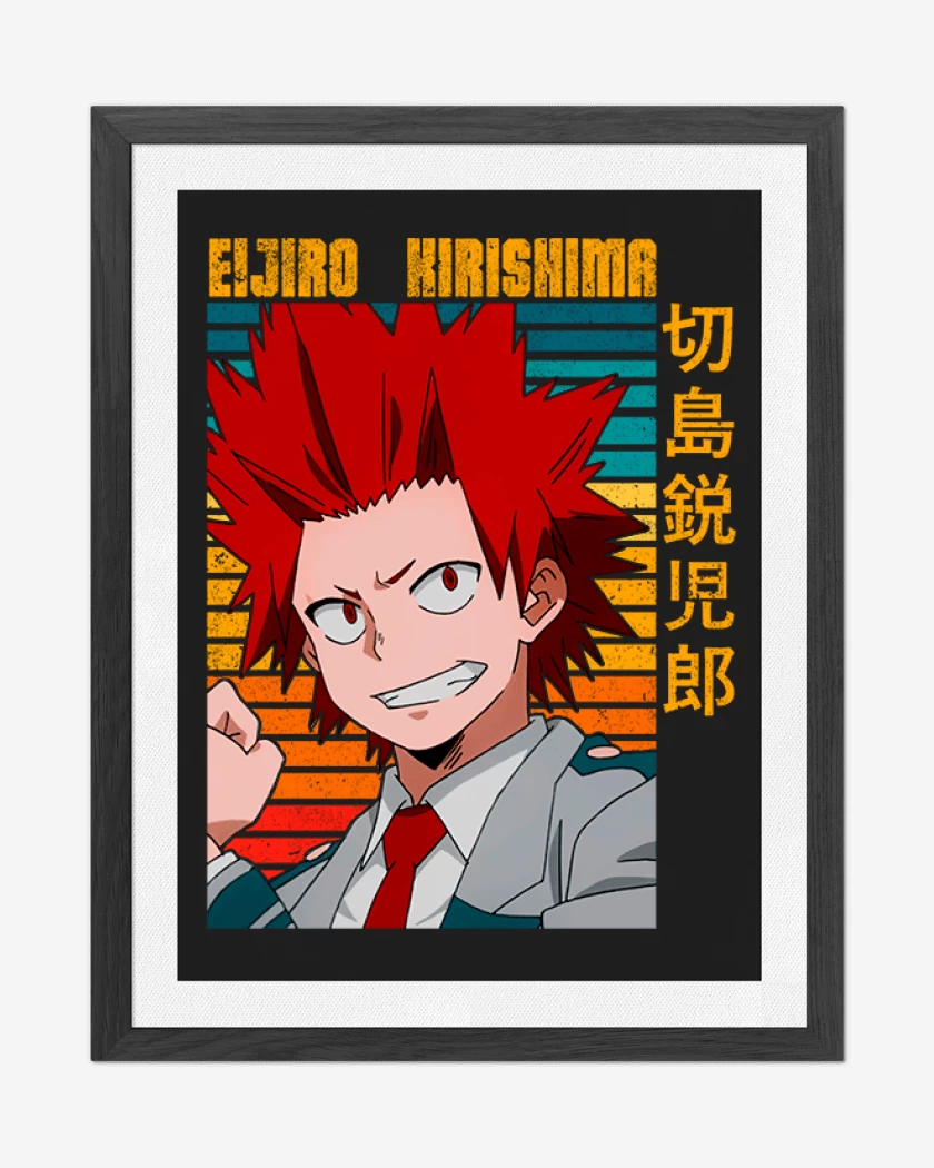Cuadro decorativo Negro de Kirishima 1