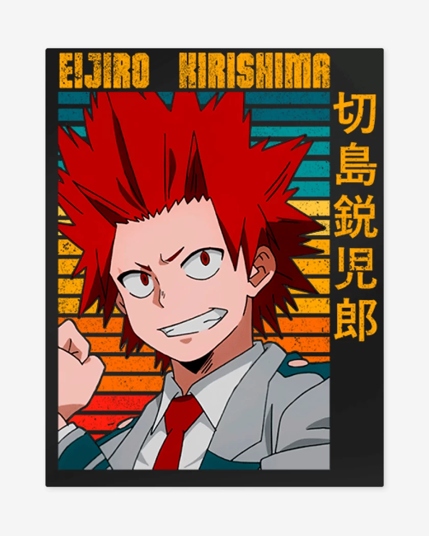 Print metalico Negro de Kirishima 1