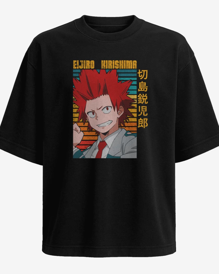 Polera Oversize Negro de Kirishima 1