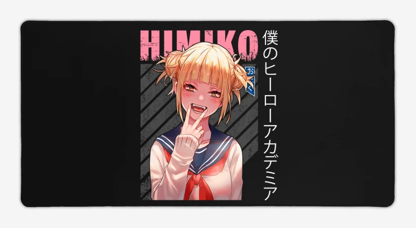 Mouse pad Gamer Negro de Himiko toga 2