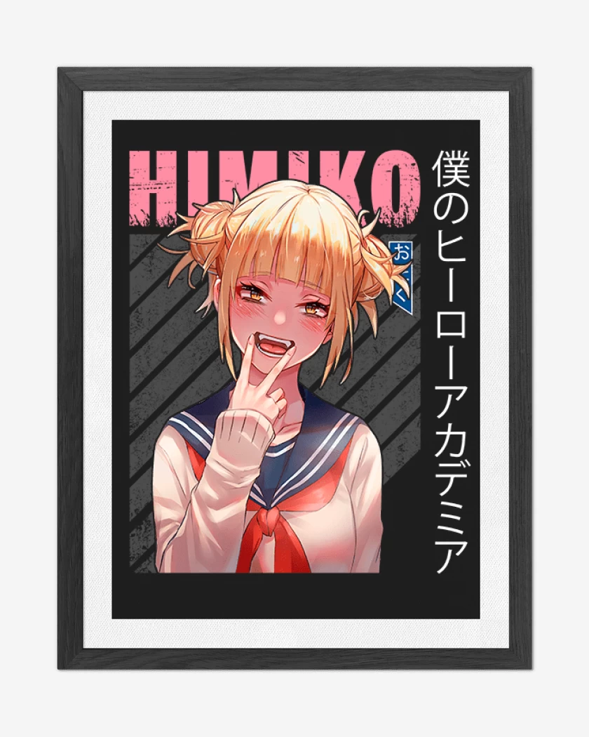Cuadro decorativo Negro de Himiko toga 2