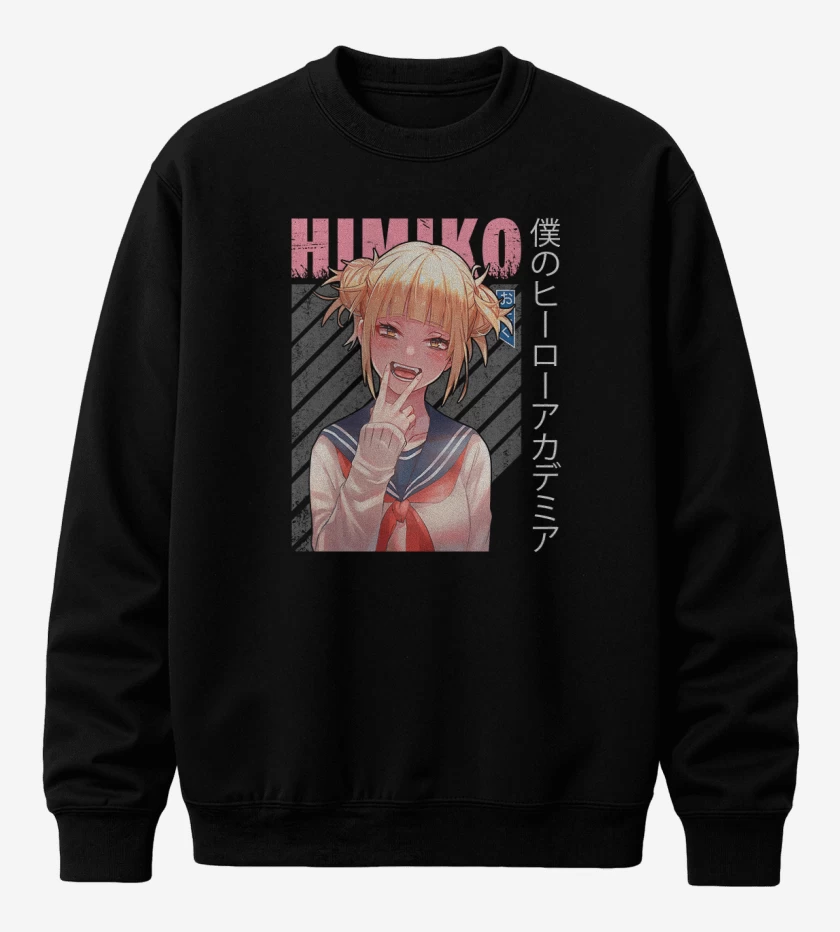 Poleron polo Negro de Himiko toga 2