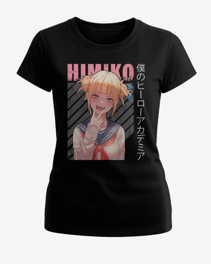 Polera de Mujer Negro de Himiko toga 2