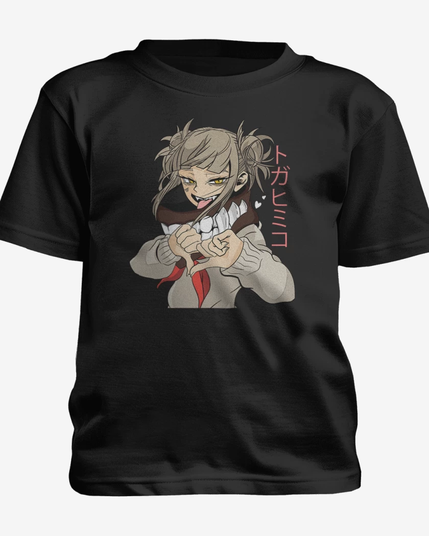 Polera de niño Negro de Himiko toga 3 
