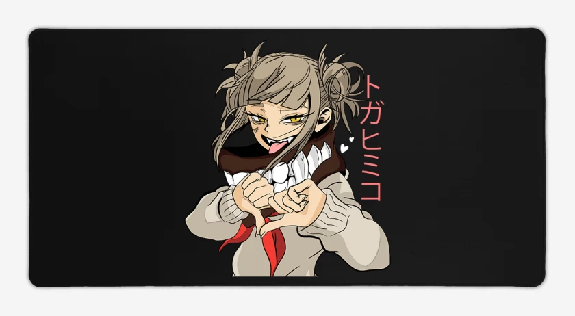 Mouse pad Gamer Negro de Himiko toga 3 
