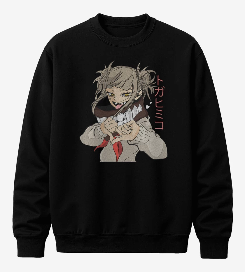 Poleron polo Negro de Himiko toga 3 