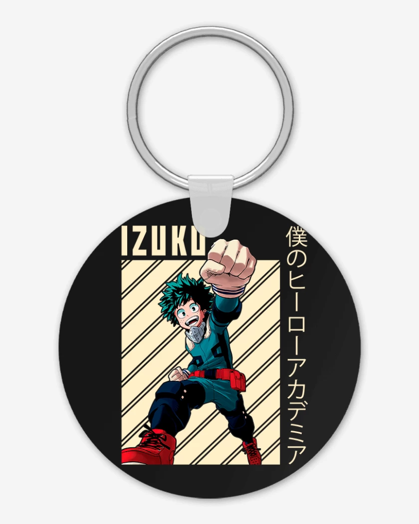 Llavero Negro de Izuku midoriya