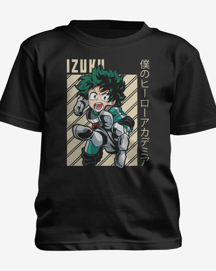 Polera de niño Izuku midoriya 1 