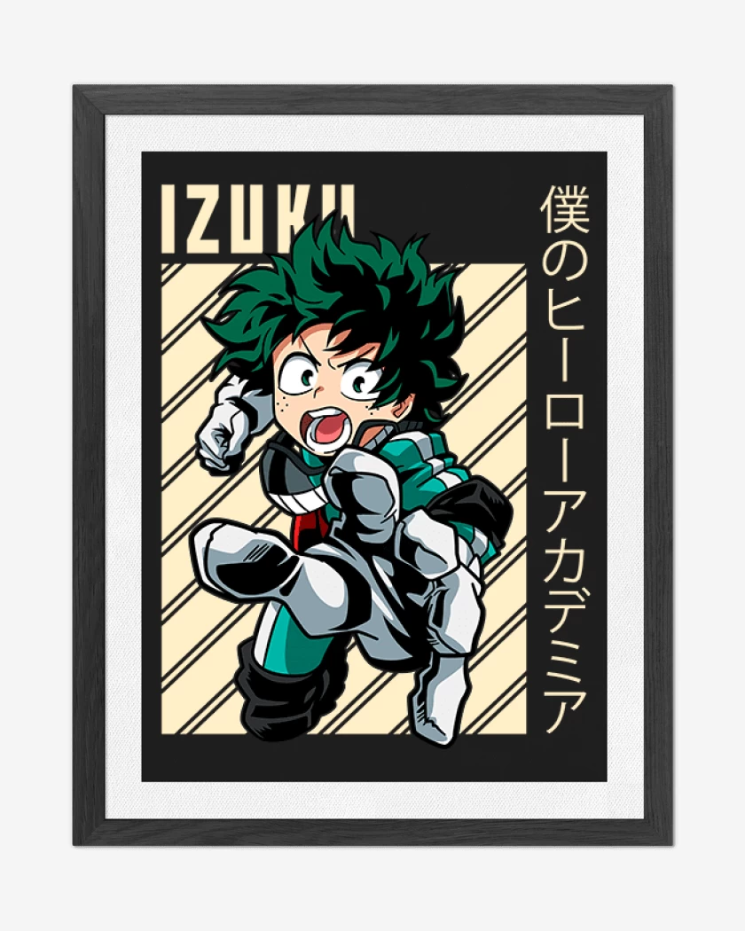 Cuadro decorativo Izuku midoriya 1 