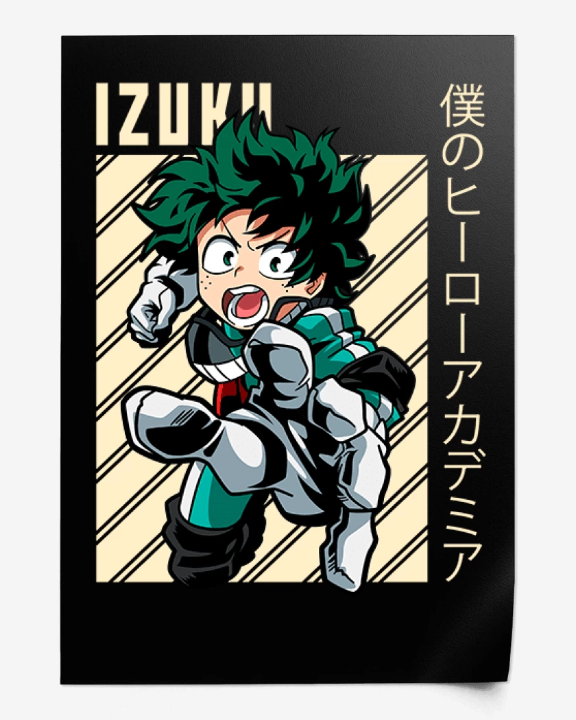 Print Izuku midoriya 1 