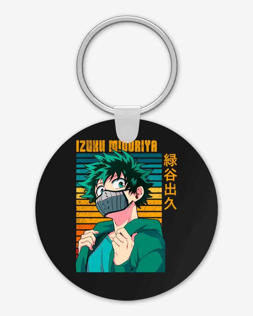 Llavero Negro de Izuku midoriya 3
