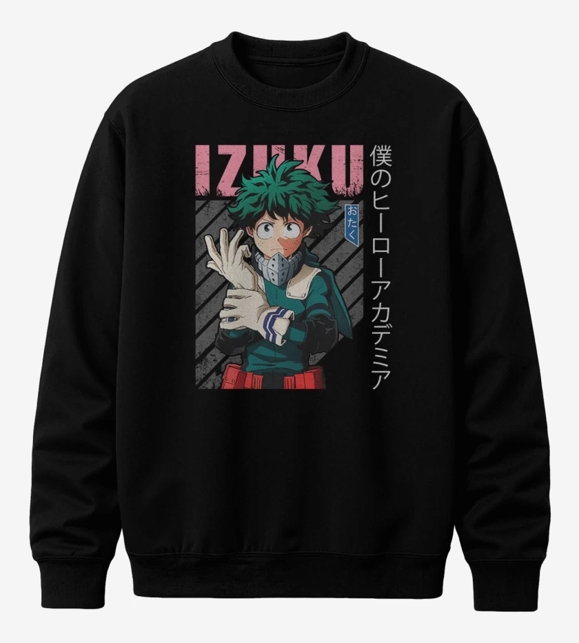 Poleron polo Izuku midoriya 4