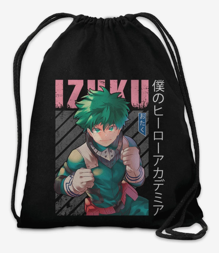 Mochila Negro de Izuku midoriya 5