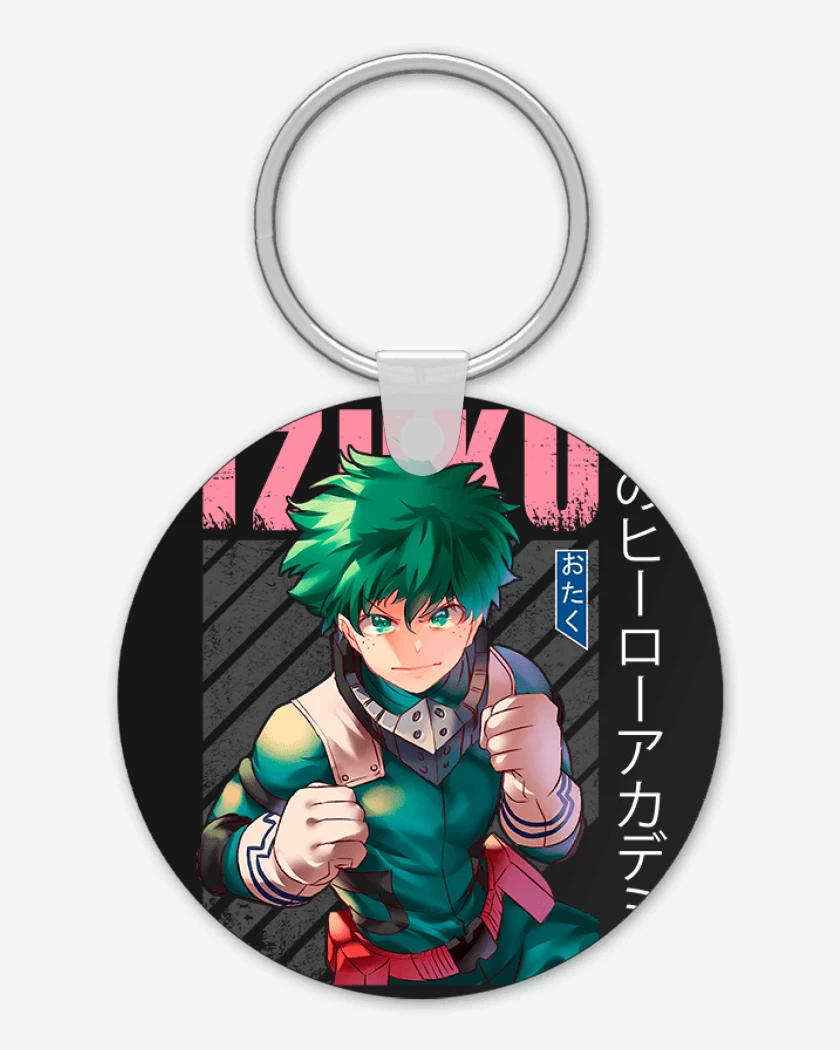 Llavero Negro de Izuku midoriya 5