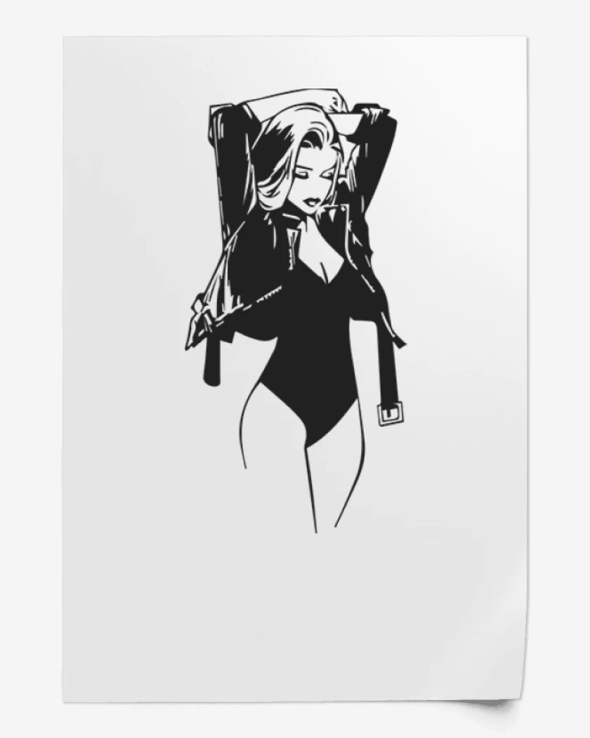 Print Woman