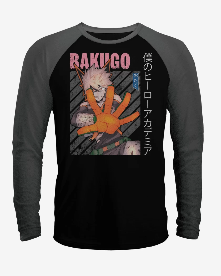 Polera Raglan Bakugo 1