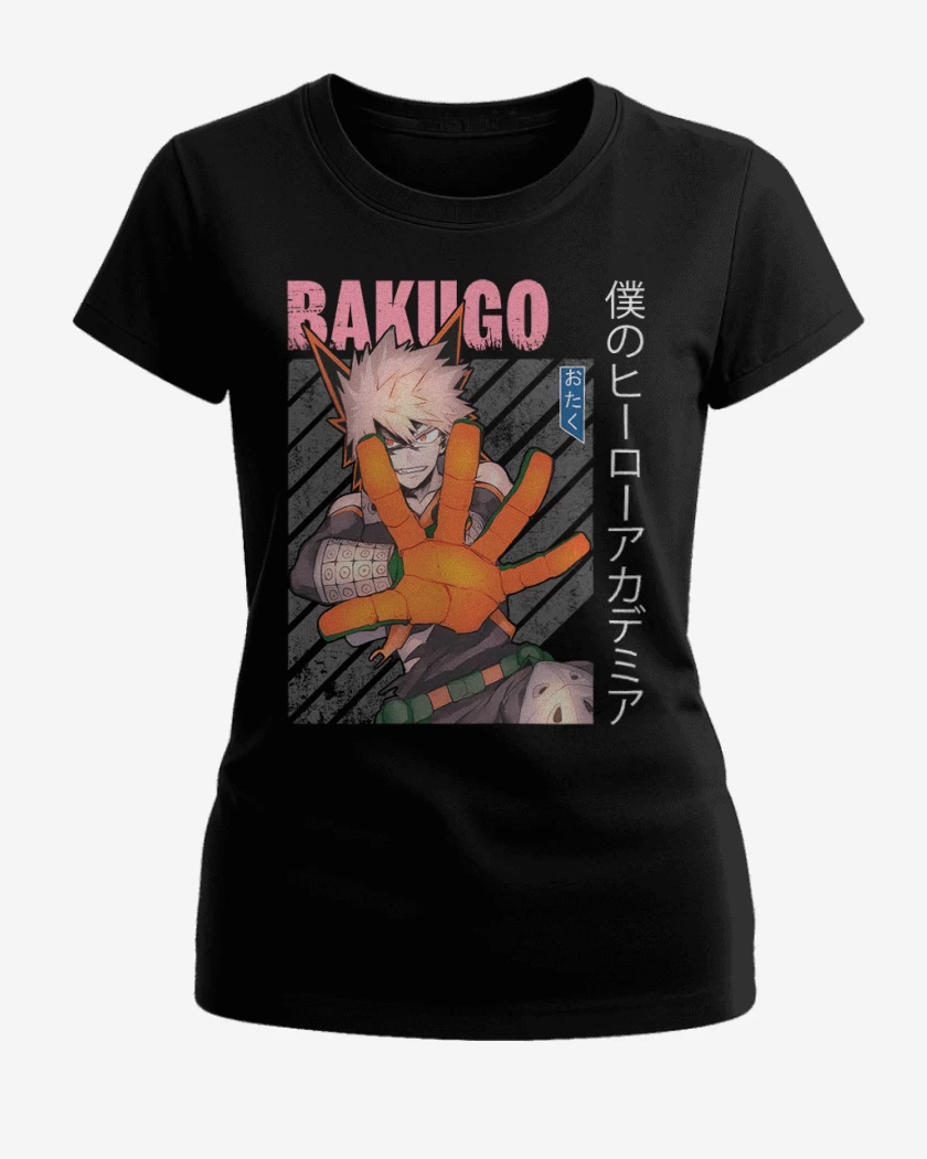 Polera de Mujer Bakugo 1
