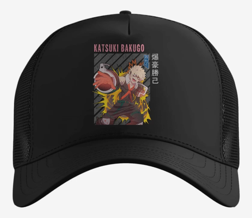 Gorro Negro de Katsuki Bakugo 2