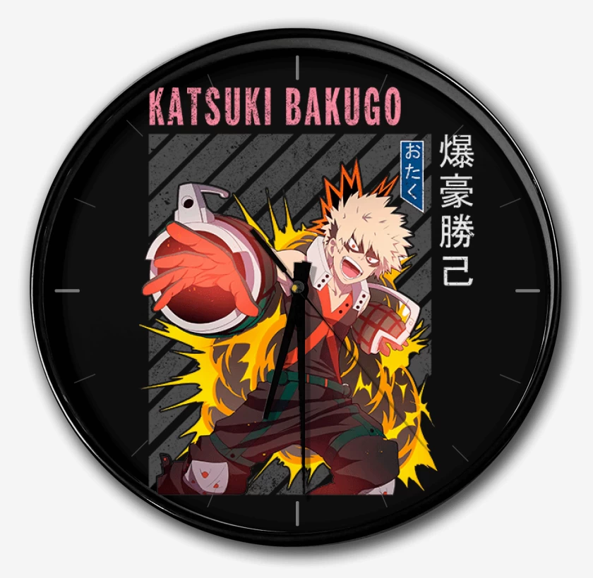 Reloj Negro de Katsuki Bakugo 2