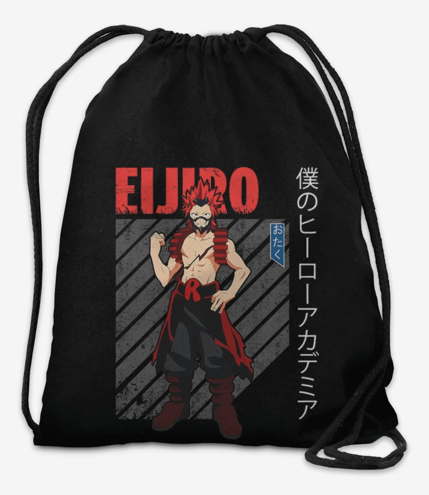 Mochila Negro de eijiro kirishima