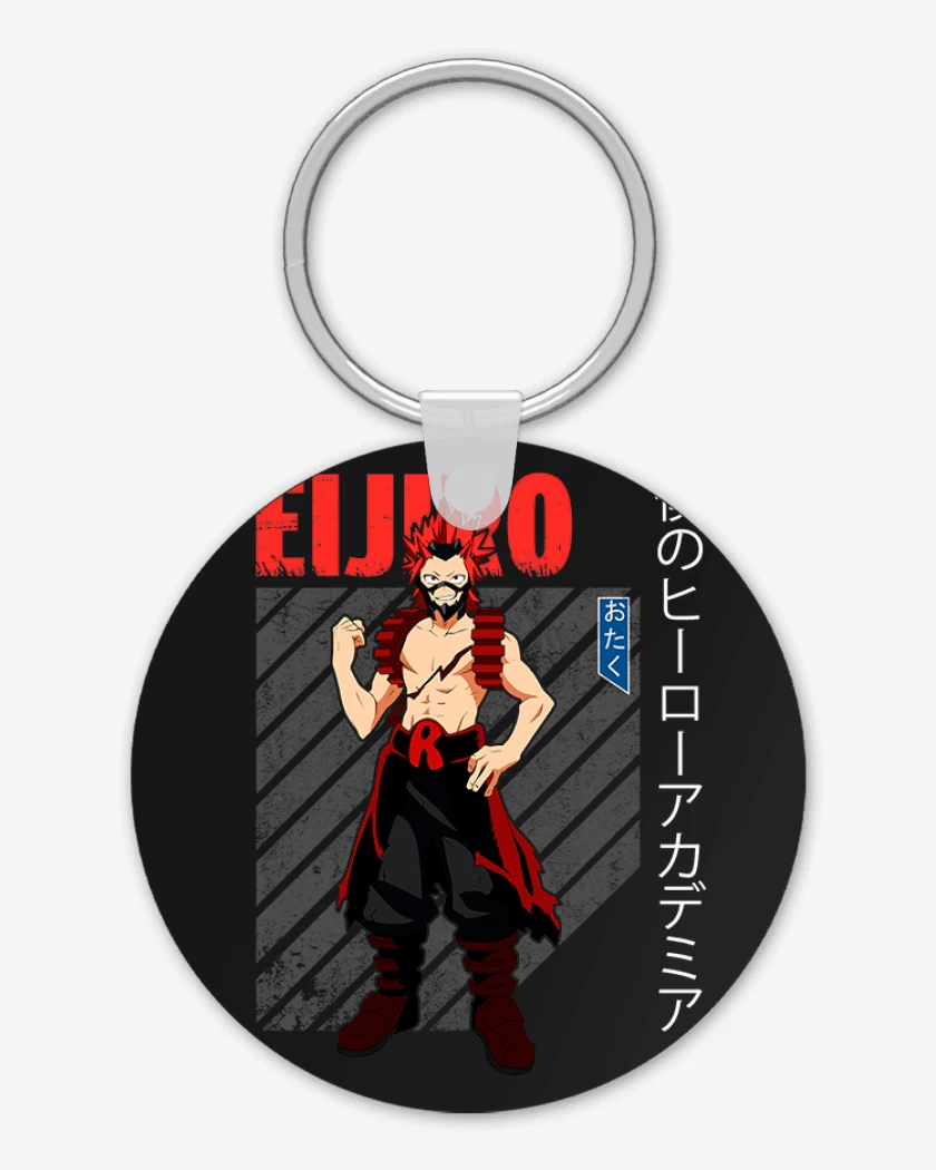 Llavero Negro de eijiro kirishima