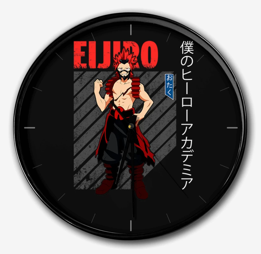 Reloj Negro de eijiro kirishima