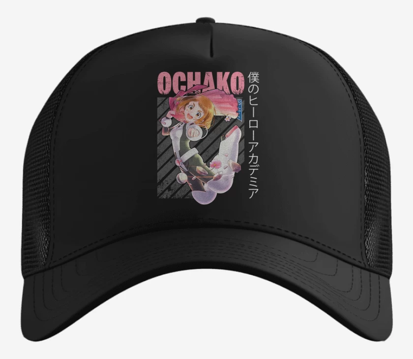 Gorro Negro de Ochaco uraraka 1