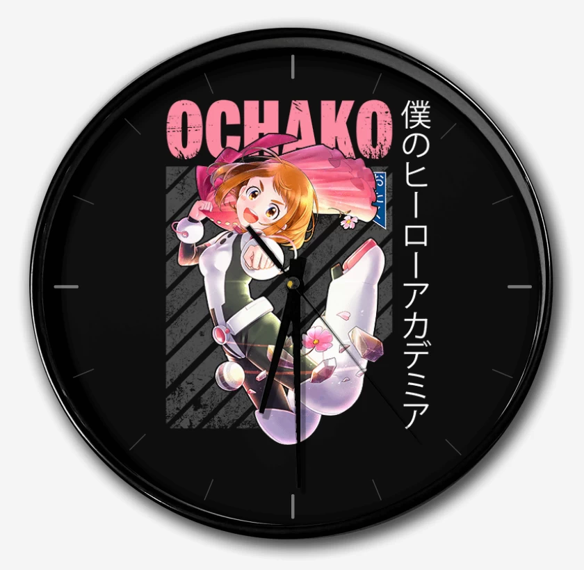 Reloj Negro de Ochaco uraraka 1