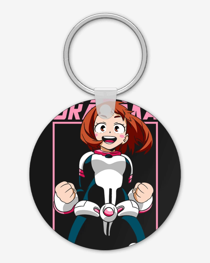 Llavero Negro de Uraraka