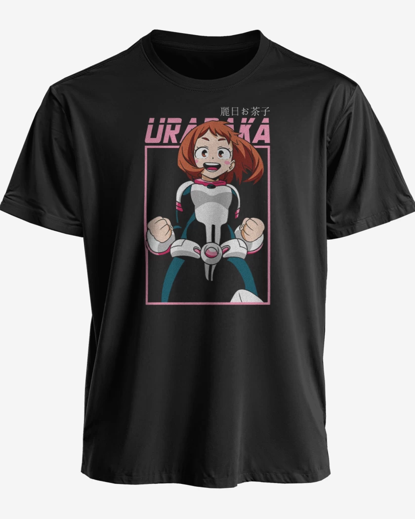 Polera premium Negro de Uraraka