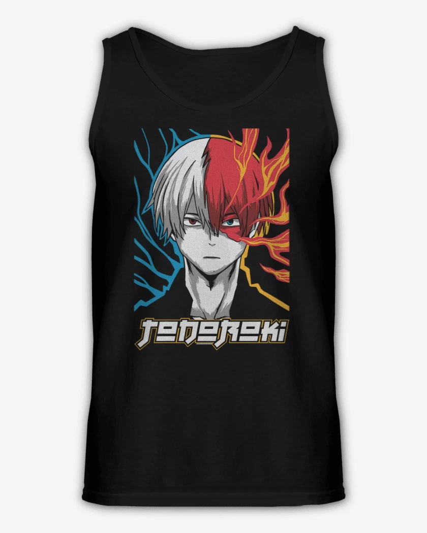 Sudadera Negro de Todoroki