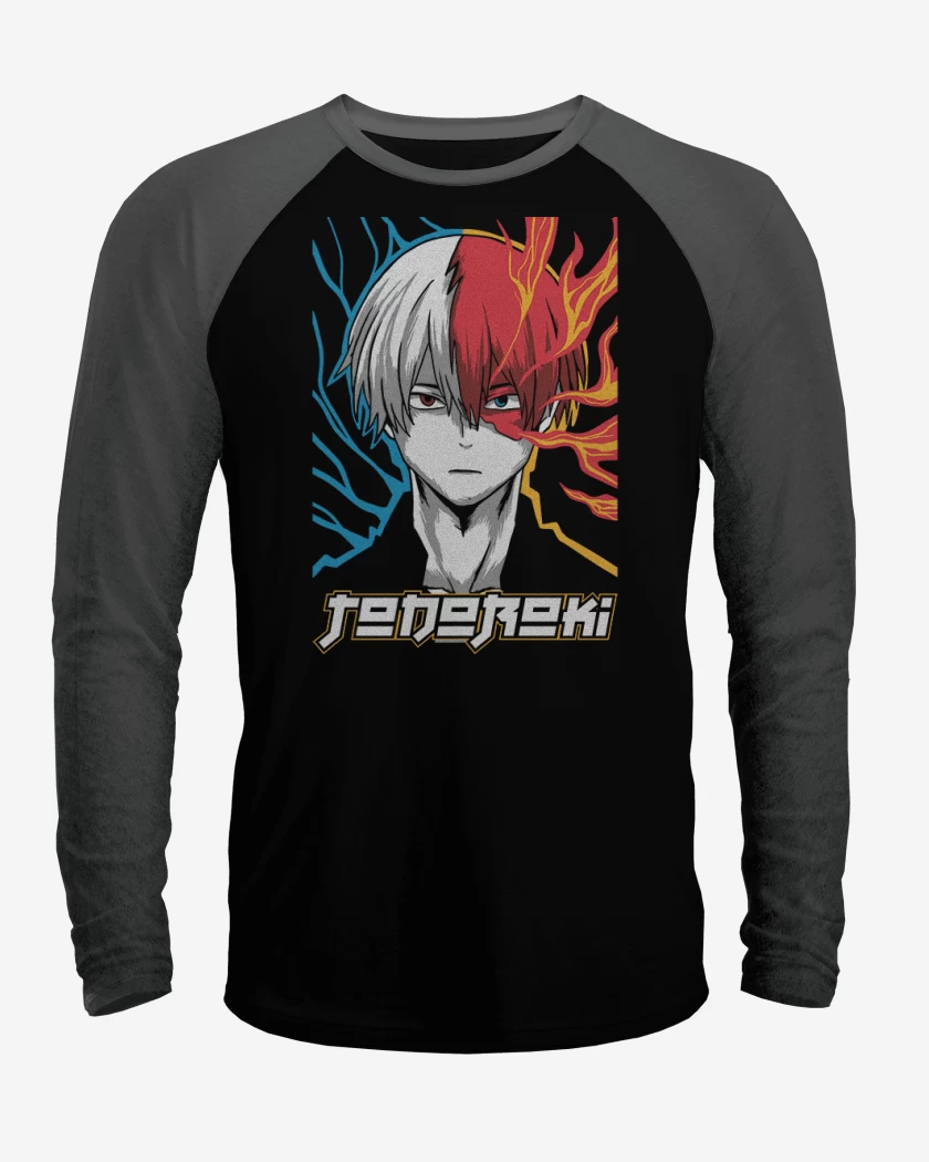 Polera Raglan Todoroki