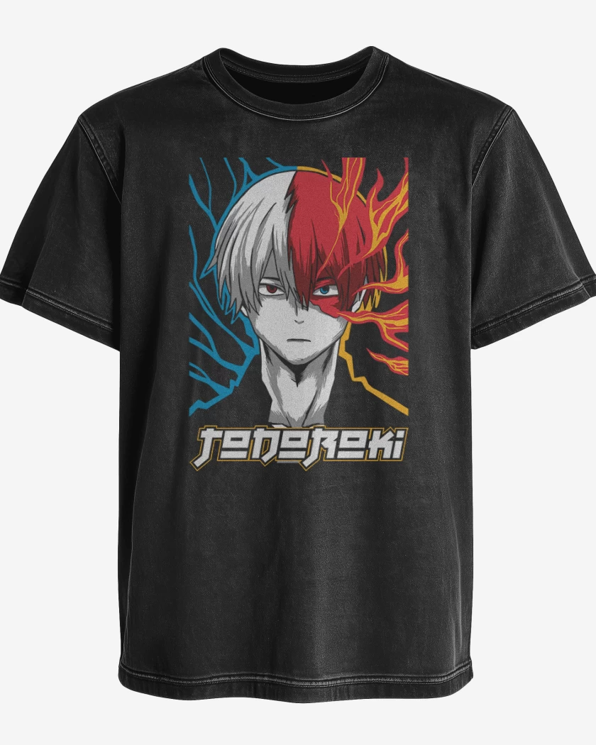Polera desgastada Todoroki