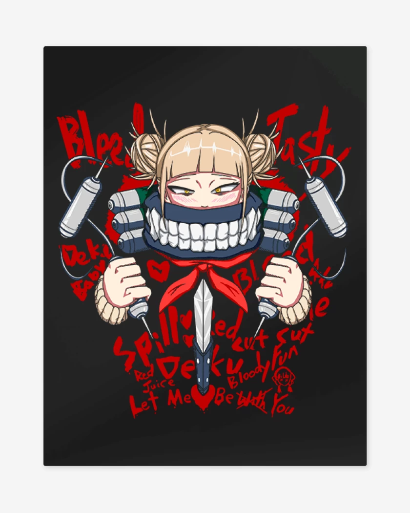 Print metalico Negro de Toga Bleed