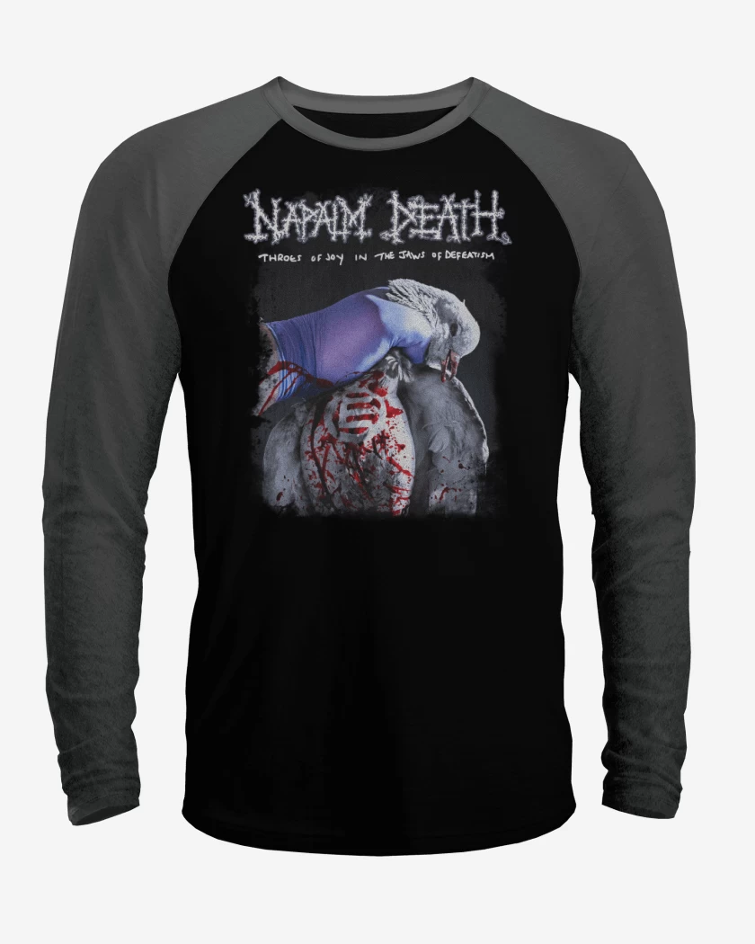 Polera Raglan Napalm Death Throes of Joy