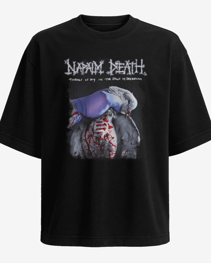 Polera Oversize Napalm Death Throes of Joy