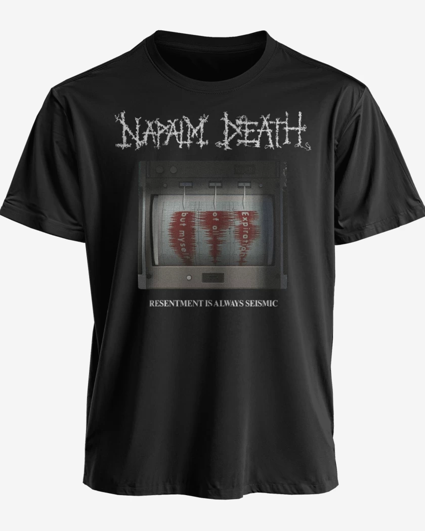 Polera Napalm Death Resentment Is Always Seismic