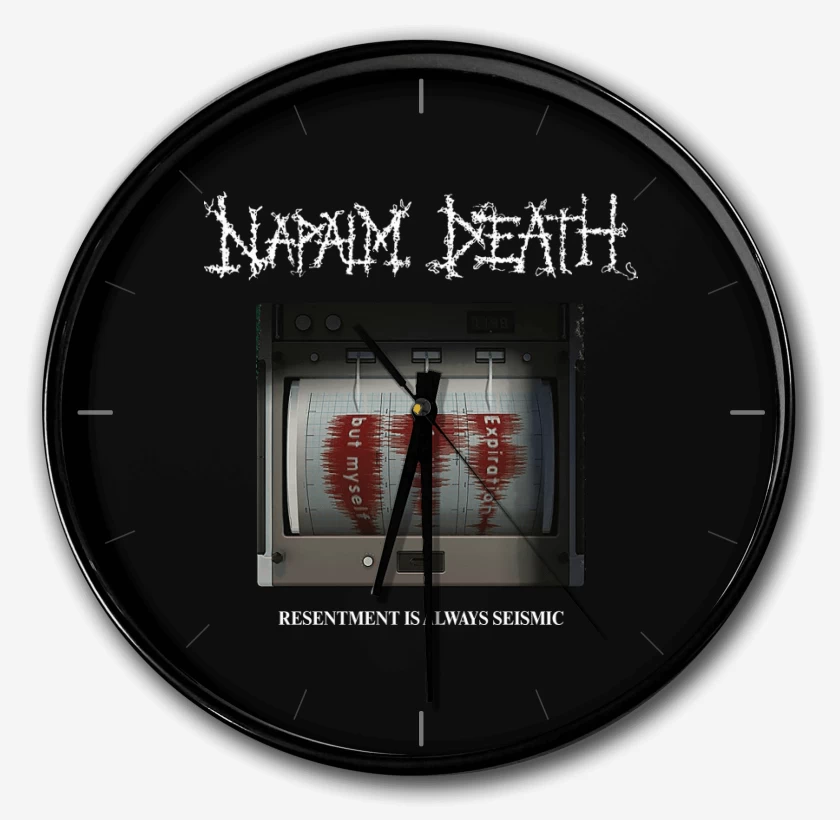 Reloj Negro de Napalm Death Resentment Is Always Seismic