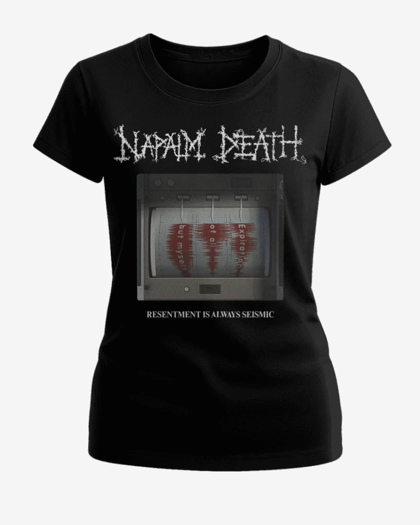 Polera de Mujer Negro de Napalm Death Resentment Is Always Seismic