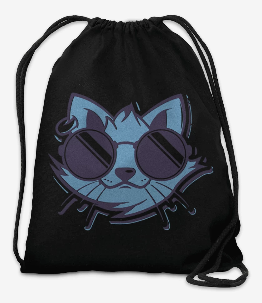 Mochila Negro de Cat style