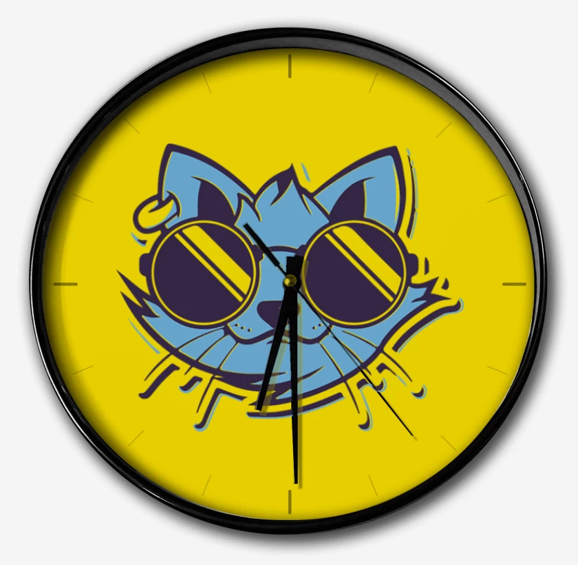 Reloj Amarillo de Cat style