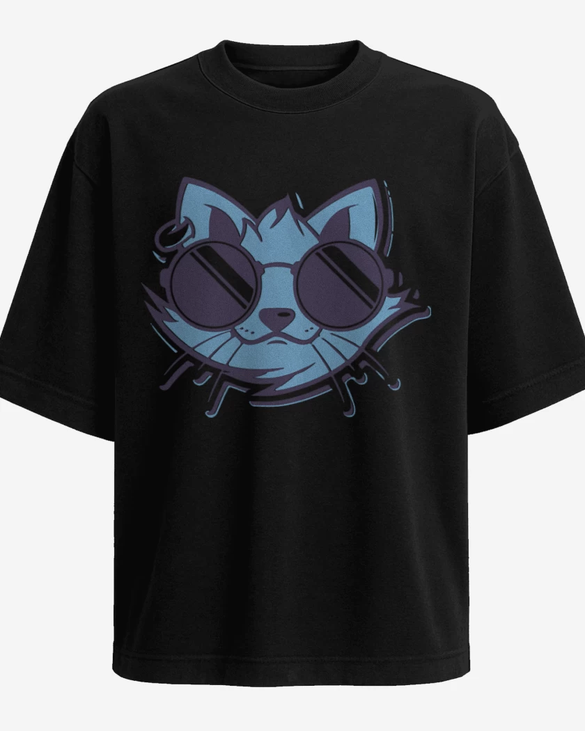 Polera Oversize Cat style