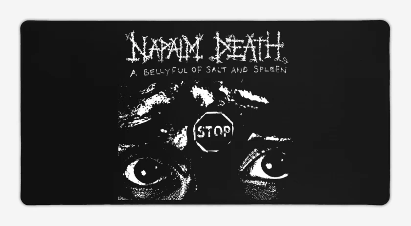 Mouse pad Gamer Napalm Death A Bellyful of Salt and Spleen